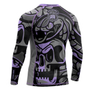 PRIDE OR DIE cold instinct L/S RASHGUARD - grey
